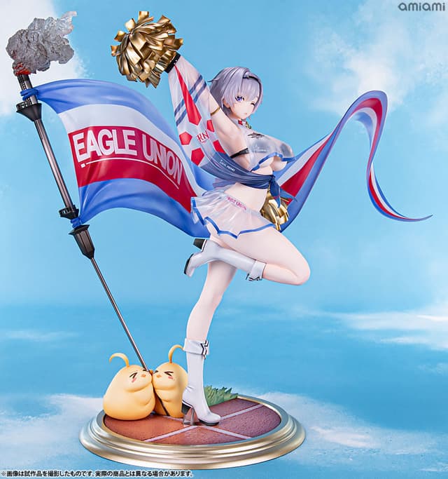 Azur Lane Reno Biggest Little Cheerleader AmiAmi Limited Edition 1/6 Complete Figure