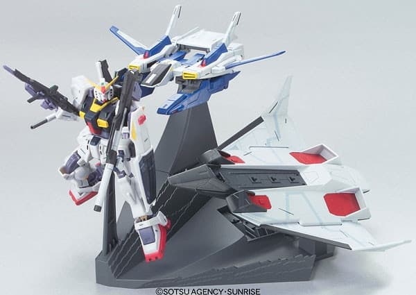 Kidou Senshi Z Gundam - FXA-05D G-Defenser - RX-178 Gundam Mk-II (A.E.U.G.) - RX-178+FXA-05D Super Gundam - HCM Pro (21-00) - Complete set - 1/200
