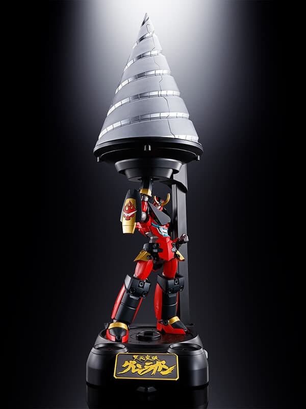 Tengen Toppa Gurren-Lagann - Gurren - Gurren-Lagann - Kamina - Lagann - Simon - Soul of Chogokin (GX-107) - & Giga Drill Set