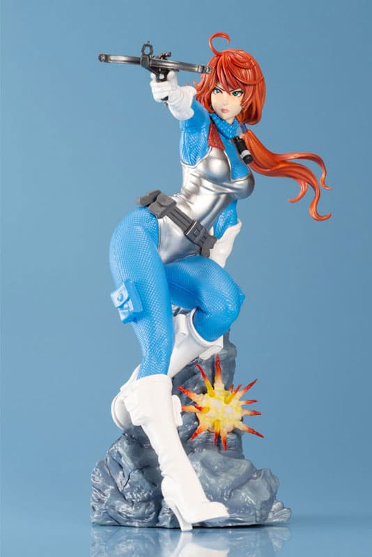 G.I. JOE Bishoujo Scarlett Sky-blue Limited Edition 1/7 Complete Figure