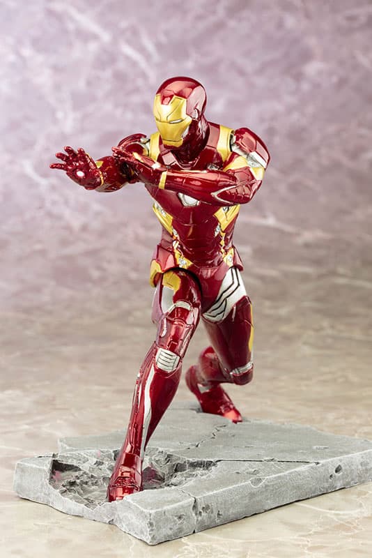 ARTFX+ - Captain America Civil War: Iron Man MARK46 Civil War 1/10 Easy Assembly Kit