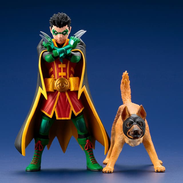 ARTFX+ - DC COMICS REBIRTH Super Sons: Robin & Bat-Hound 2Pack 1/10 Complete Figure