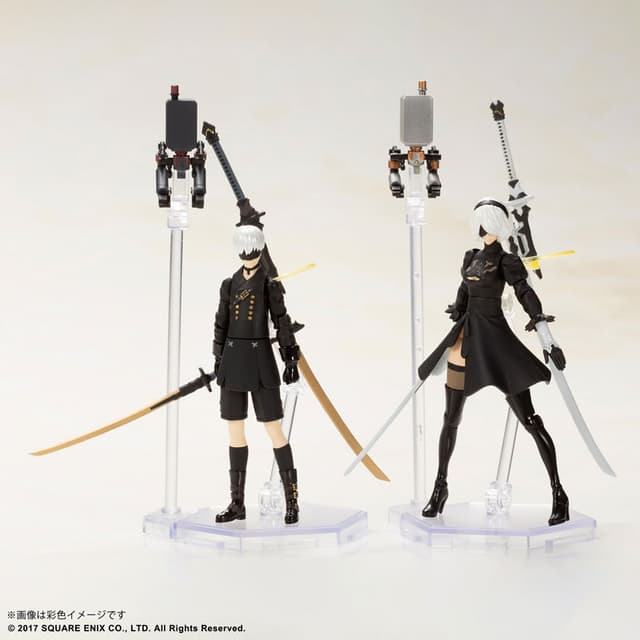 NieR:Automata Plastic Model Kit 2B & 9S