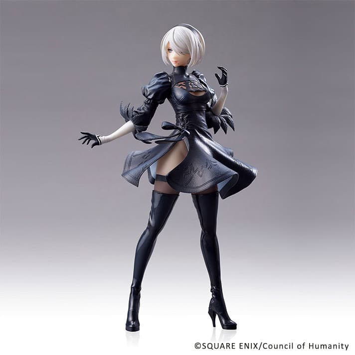 NieR:Automata Ver.1.1a Statuette - 2B (YoRHa No. 2 Type B) No Goggles Ver.