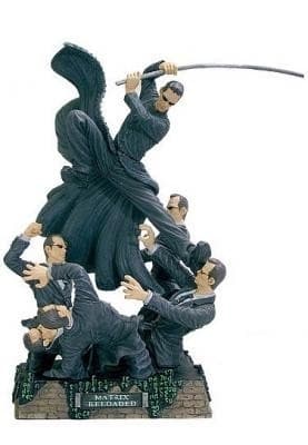 The Matrix Reloaded - Agent Smith - Neo - ARTFX