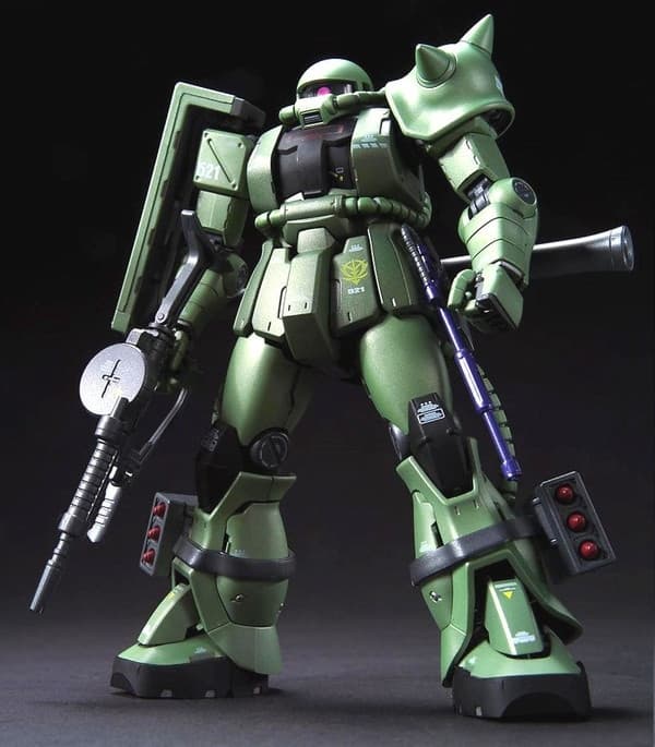 Kidou Senshi Gundam - MS-06J Zaku II Ground Type - Super HCM Pro - 1/144