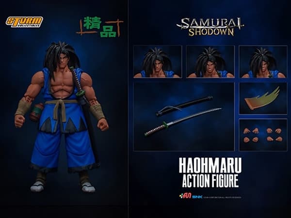 Samurai Spirits - Haohmaru - 1/12 - Limited Edition (Blue)