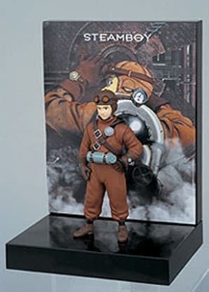 Steamboy - James Ray Steam - Steamboy Toru-toru Panel figure - Flight suit