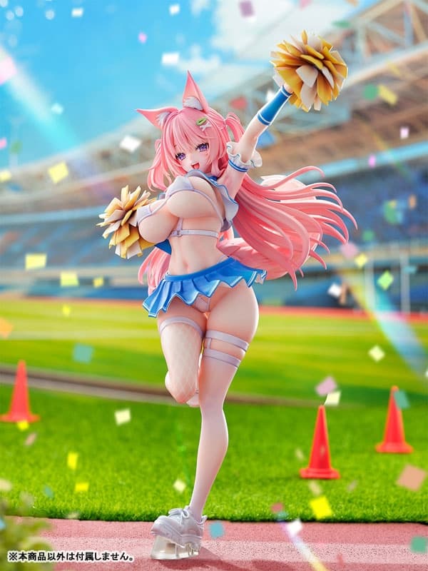Animal Ears Cheerleader Girl DX Ver. illustration by Yatanuki Kei 1/5.5 Complete Figure
