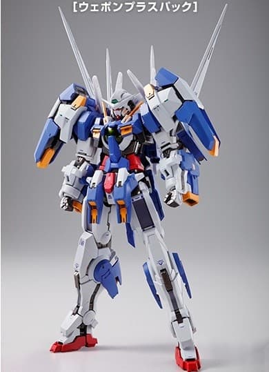 Kidou Senshi Gundam 00V - GN-001/hs-A01 Gundam Avalanche Exia - Metal Build - 1/100 - Weapon Plus pack