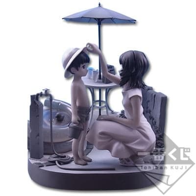 Shin Seiki Evangelion - Ikari Shinji - Ikari Yui - Ichiban Kuji - Ichiban Kuji Shin Seiki Evangelion ~Piece of Memories~ - Monochrome ver.