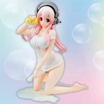SoniComi (Super Sonico) - Sonico - Seikatsu Micchaku Shuzai Special Figure - Ofuro PikaPika Time