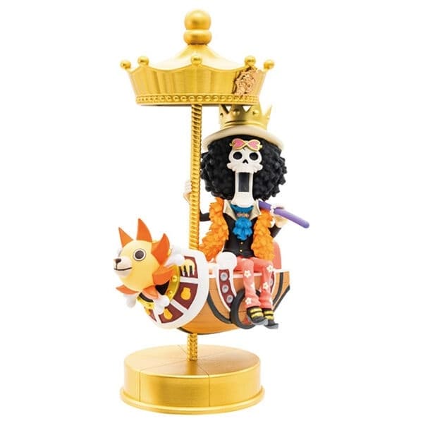 One Piece - Brook - Thousand Sunny - World Collectable Figure - Merry & Sunny Go Round!