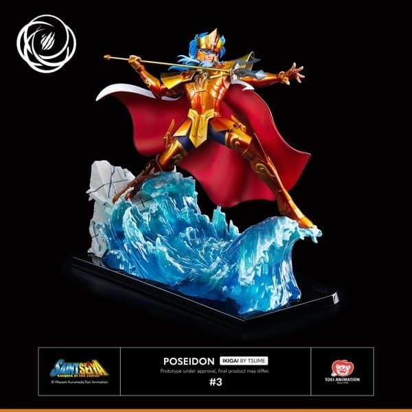 Saint Seiya - Kaiou Poseidon - Ikigai (#3) - 1/6 - Regular Edition