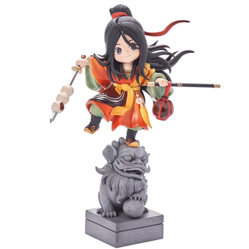 Yi Ren Zhi Xia Feng Bao Bao Zhu Lin Zui Wu Ver. Chibi Complete Figure