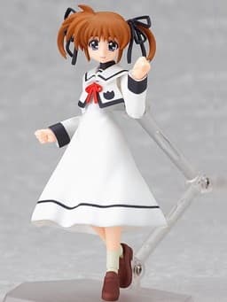Mahou Shoujo Lyrical Nanoha A's - Mahou Shoujo Lyrical Nanoha A's Portable - The Battle of Aces - Takamachi Nanoha - Yuuno Scrya - Figma (#SP-007) - School Uniform
