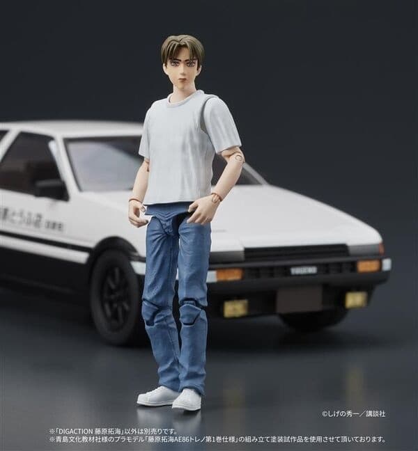 Initial D - Fujiwara Takumi - Digaction - 1/24