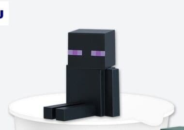Minecraft - Enderman - Noodle Stopper Figure Petit