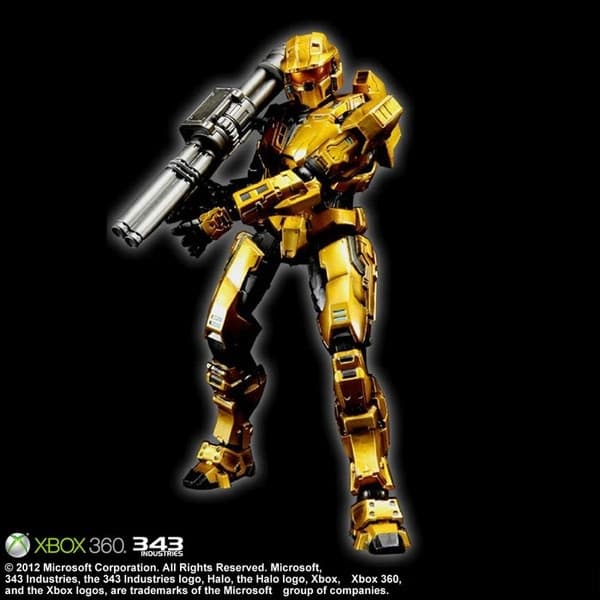 Halo: Combat Evolved - Spartan Mark V - Play Arts Kai - Gold