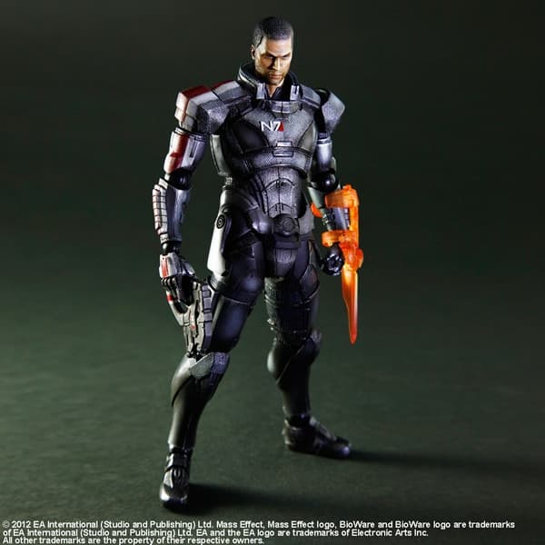 Mass Effect 3 - John Shepard - Play Arts Kai