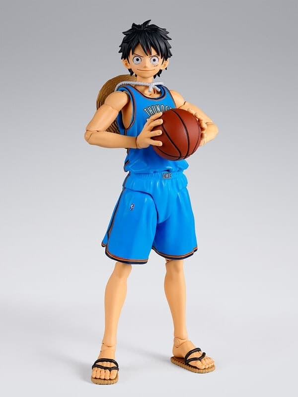 NBA - Oklahoma City Thunder - One Piece - Monkey D. Luffy - One Piece × NBA - S.H.Figuarts - Oklahoma City Thunder Ver.