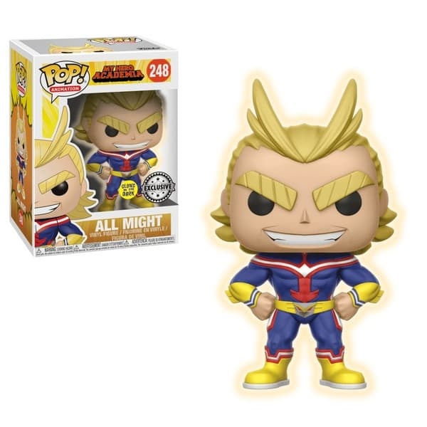 Boku no Hero Academia - All Might - POP! Animation (248) - POP! Vinyl - Glow in the Dark