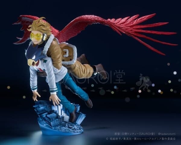 Boku no Hero Academia - Hawks - Tokoyami Fumikage - 1/12 - Tobu no Hajimete?