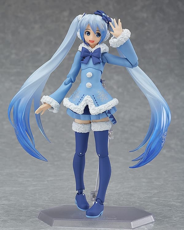 Vocaloid - Hatsune Miku - Figma (#EX-039) - Snow, Fluffy Coat ver.
