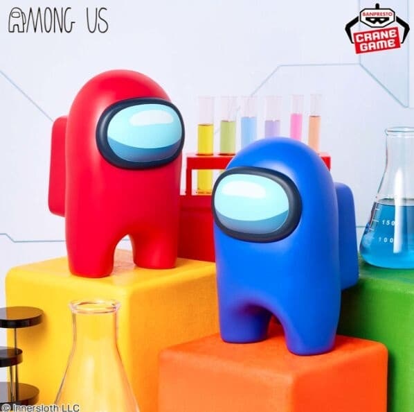 Among Us - Crewmate - Ookina Sofvimates - Sofubi Figure - Blue