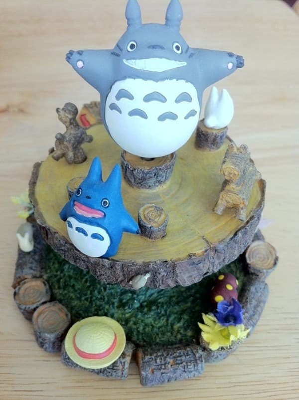 Tonari no Totoro - Medium Totoro - Small Totoro - Totoro - Diorama - Totoro no Guru Guru Carousel