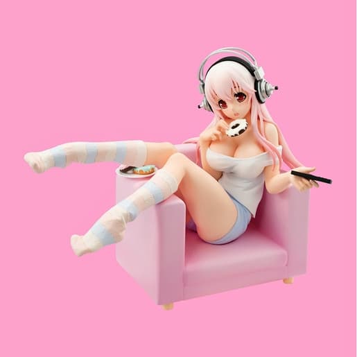 SoniComi (Super Sonico) - Sonico - Seikatsu Micchaku Shuzai Special Figure - Sweets Time ver.