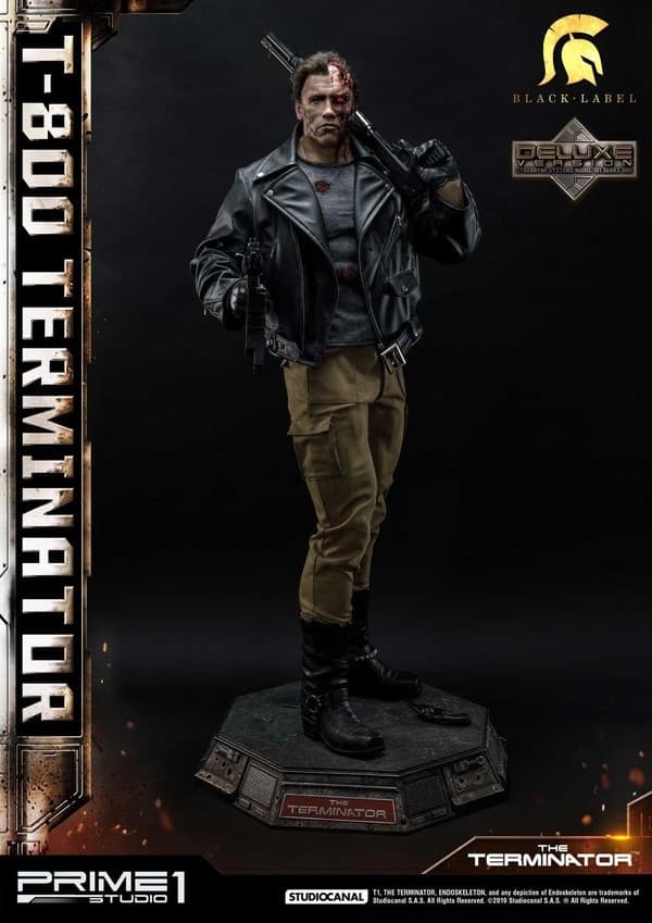 The Terminator - T-800 - High Definition Museum Masterline Black Label (HDMMBLT1-02DX) - 1/2 - DX Version