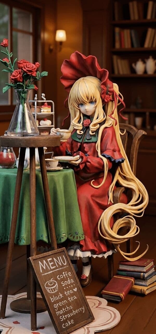 Rozen Maiden - Shinku - 1/7 - Tea by the Window
