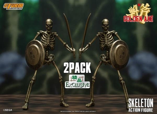 Golden Axe - Skeleton - 1/12 - Gold ver.