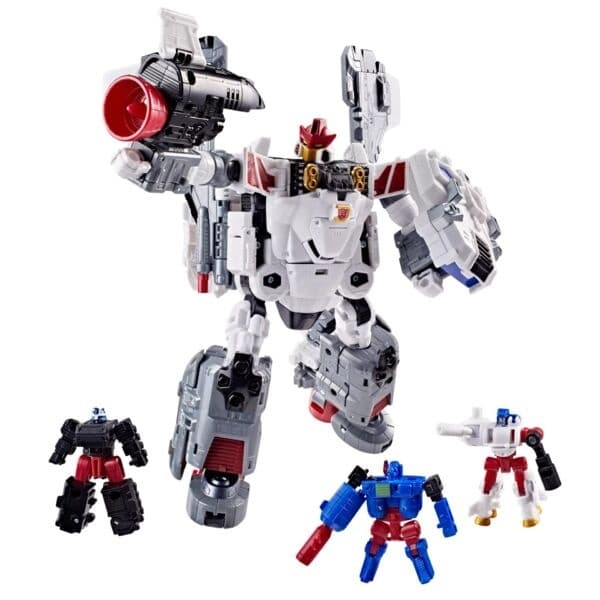 Super Robot Lifeform Transformers: Legend of the Microns - Apollo - Jetfire - Mir - Move - Commander Class - Transformers Age of the Primes