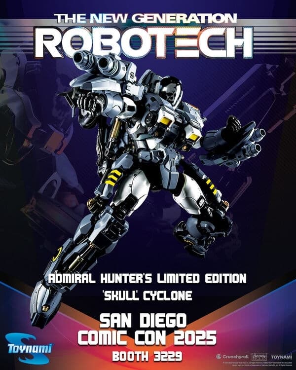 Robotech - Rick Hunter - Noble Class X Series - Skull Cyclone - Admiral Hunter's Limited Edition