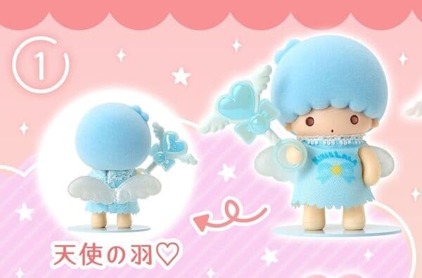 Sanrio Characters - Kiki - Flocky Figure - Sanrio Pitatto Friends Mini - Sanrio Pitatto Friends Series