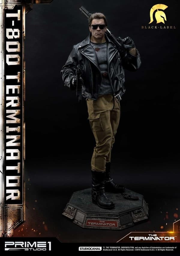 The Terminator - T-800 - High Definition Museum Masterline Black Label (HDMMBLT1-02) - 1/2