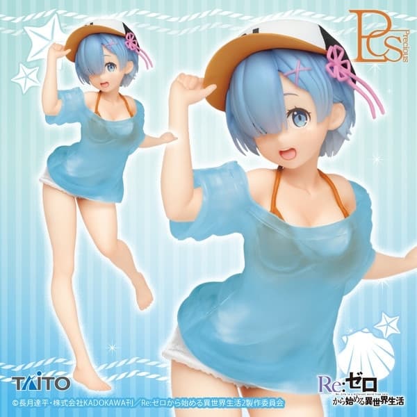 Re:Zero Kara Hajimeru Isekai Seikatsu - Rem - Precious Figure - T-shirt Swimsuit ver., Renewal