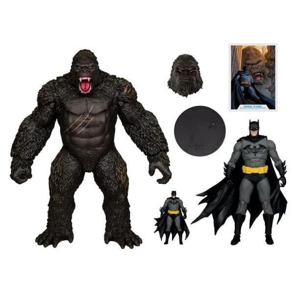 Justice League vs. Godzilla vs. Kong - King Kong - DC Multiverse - Batman vs. Kong