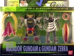Kidou Butouden G Gundam - GF13-020NK Zebra Gundam - Mobile Suit in Action!!
