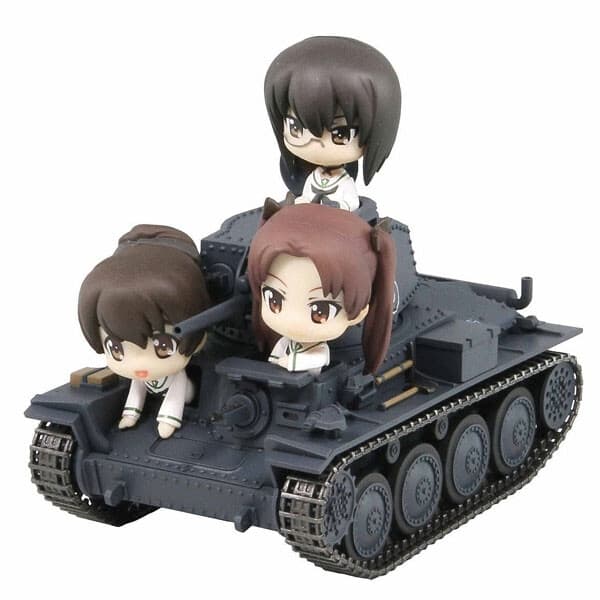 Girls und Panzer - Kadotani Anzu - Kawashima Momo - Koyama Yuzu - Pair-Dot - 38(t) Type B/C - Ending ver.
