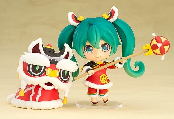 Vocaloid - Hatsune Miku - Nendoroid (#654) - Lion Dance Ver.