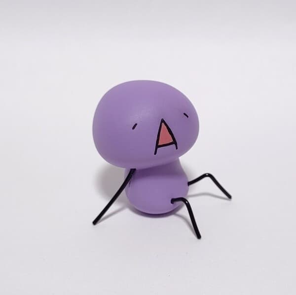 2Channel - Dokuo - Doujin Figure - Purple