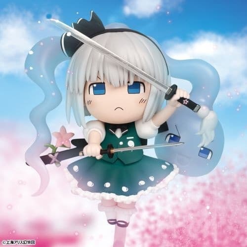 Touhou Project - Konpaku Youmu - Konami Prize Collection - Yukkuri Fuu Deformed Figure