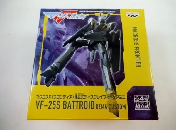 Macross Frontier - Ozma Lee's VF-25S Messiah Valkyrie - Macross Frontier Assembled Display
