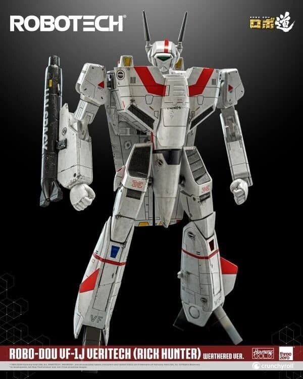 Robotech - VF-1J Officer’s Veritech - Robo-Dou - Rick Hunter (Weathered Edition)