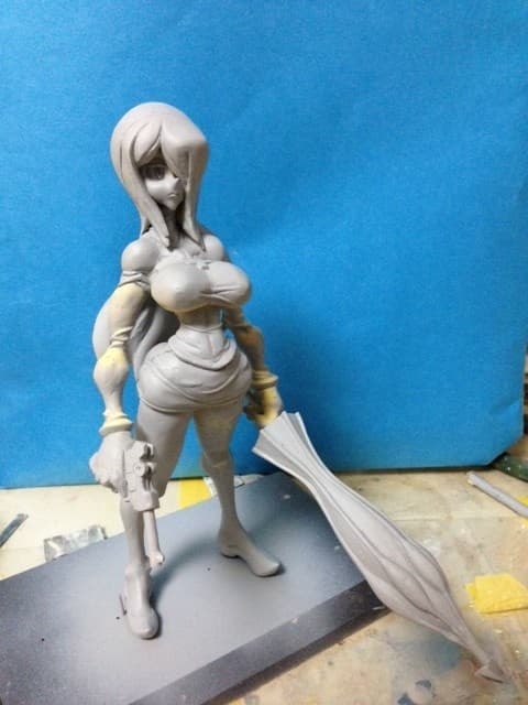 Skullgirls - Krieg - Parasoul