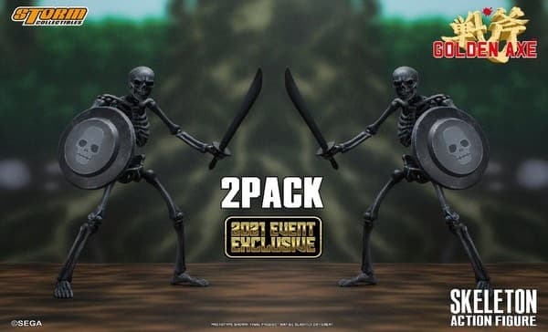 Golden Axe - Skeleton - 1/12 - Gray ver.