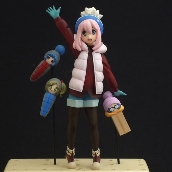Yurucamp - Inuyama Aoi - Kagamihara Nadeshiko - Oogaki Chiaki - Shima Rin